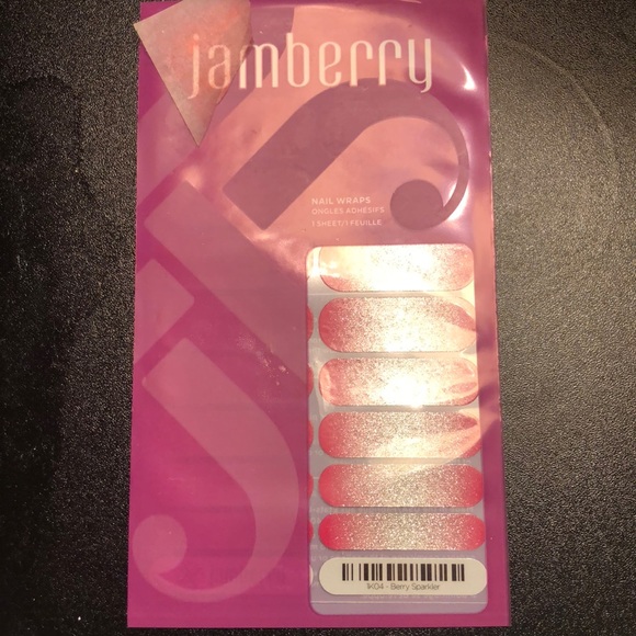 Other - Jamberry Pink and Silver Gradient Nails Other - Jamberry Pink and Silver Gradient Nails